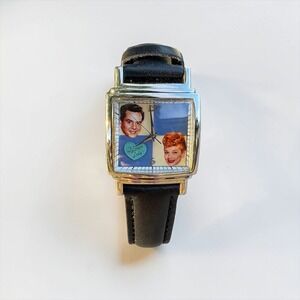 Fossil I Love Lucy Limited Edition Watch Set Tin COA Keychain 00654/10000 Used